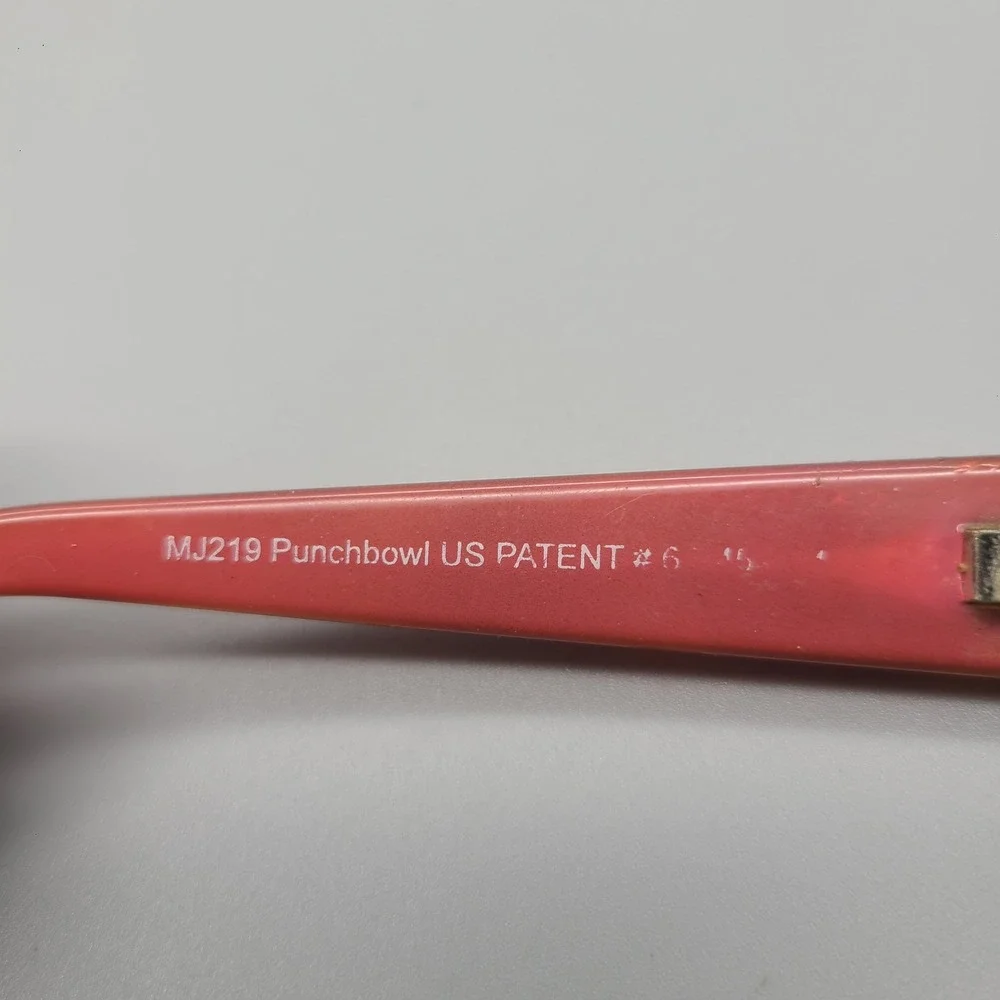 Maui Jim Punchbowl MJ219-12 Tortoise Pink Rectangular Eyeglass Frames Italy
